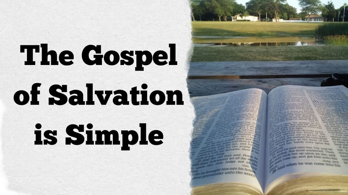 A Simple Gospel Message
