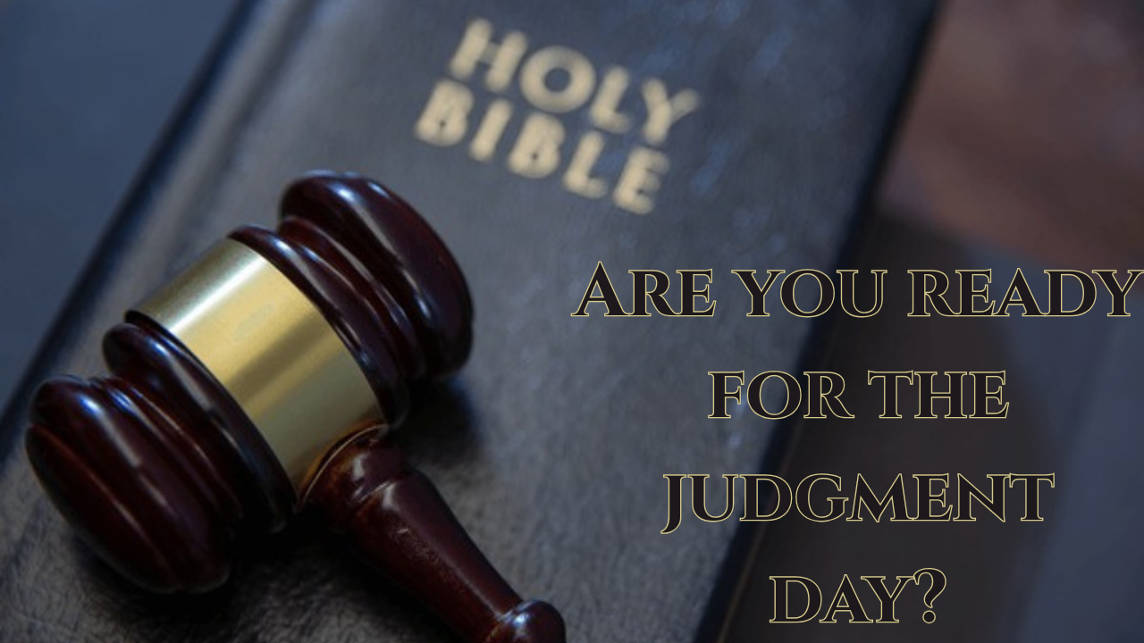 Gospel Tract PDF - Judgment Day is Coming