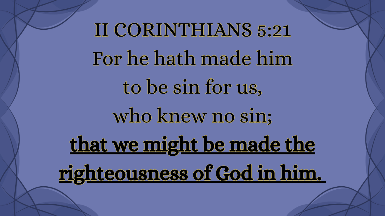 The Self-Righteous Study