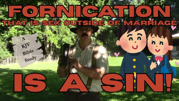 The Grievous Sin Of Fornication