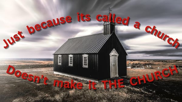 Unscriptural Church Buildings