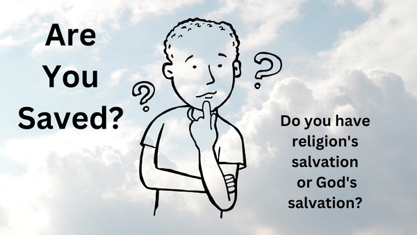 Gospel Tract PDF - Are You Saved?