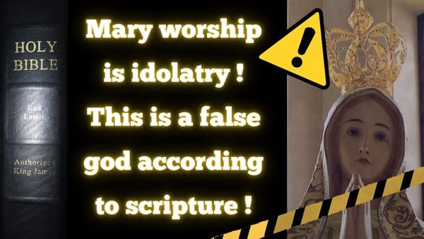The Queen Of Heaven Is A Devil; Mary Is Not To Be Worshipped According To Scripture