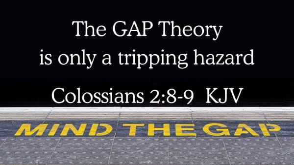 The Gap Theory Is False Two Times Over