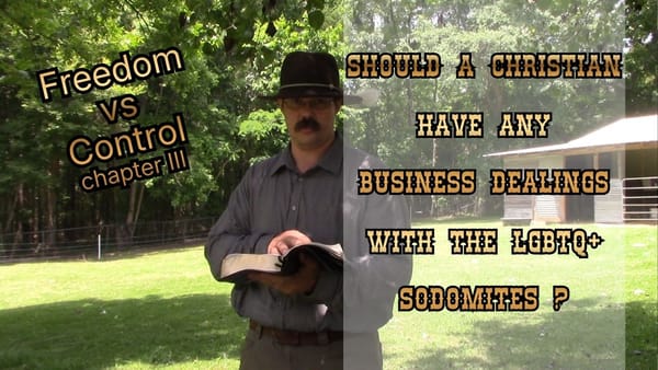 Have No Business With A Sodomite