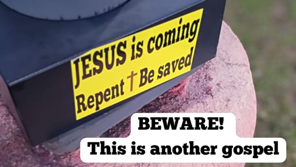 "Repent, Be saved" is not the gospel