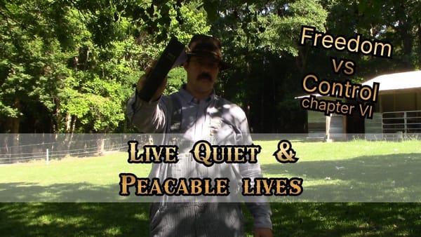 Lead A Quiet And Peaceable Life