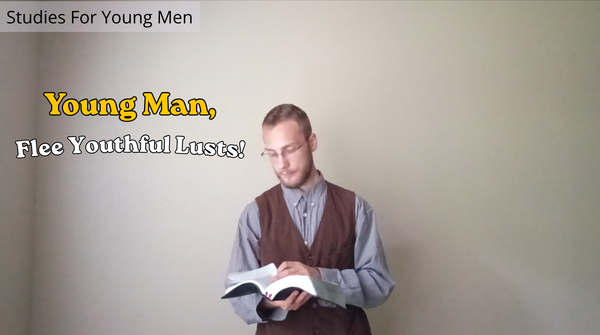 Young Man, Flee Youthful Lusts!