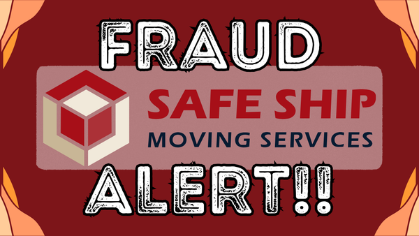 Safe Ship Moving Services Are NOT SAFE!