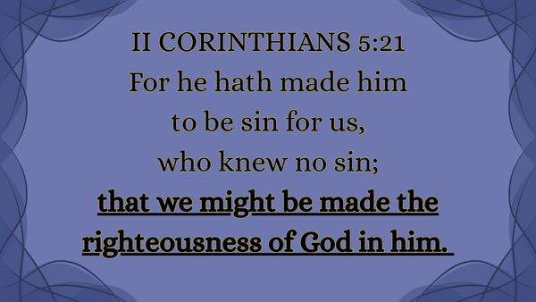 The Self-Righteous Study